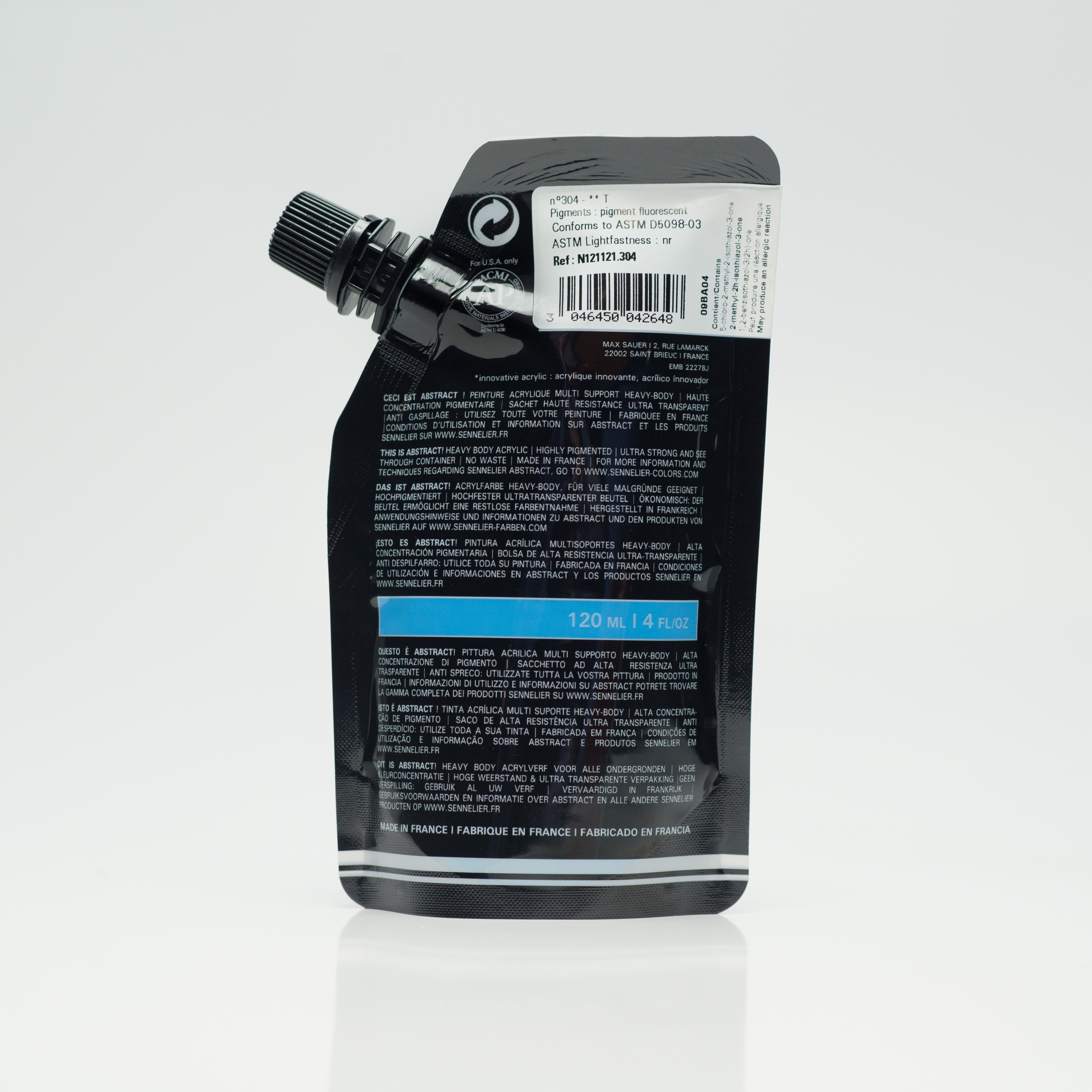 Sennelier Abstract Acrylfarbe 120 ml Satin 