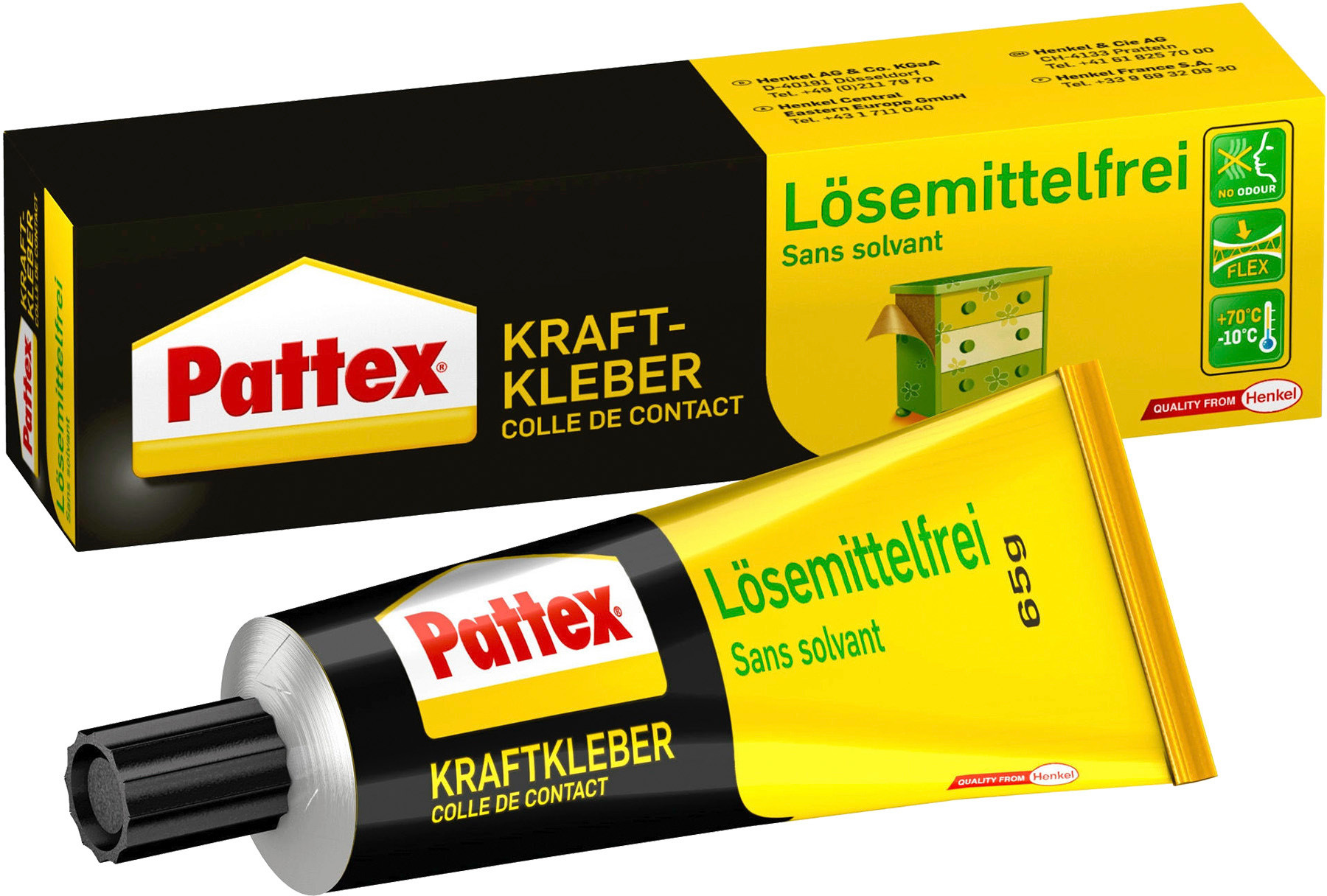 Pattex Kraftkleber Spezial lösungsmittelfrei 65g