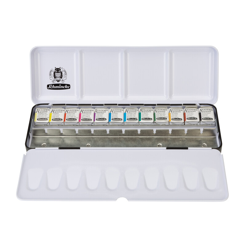 Schmincke Akademie Aquarellkasten 75787 Perlmetallic limited Edition