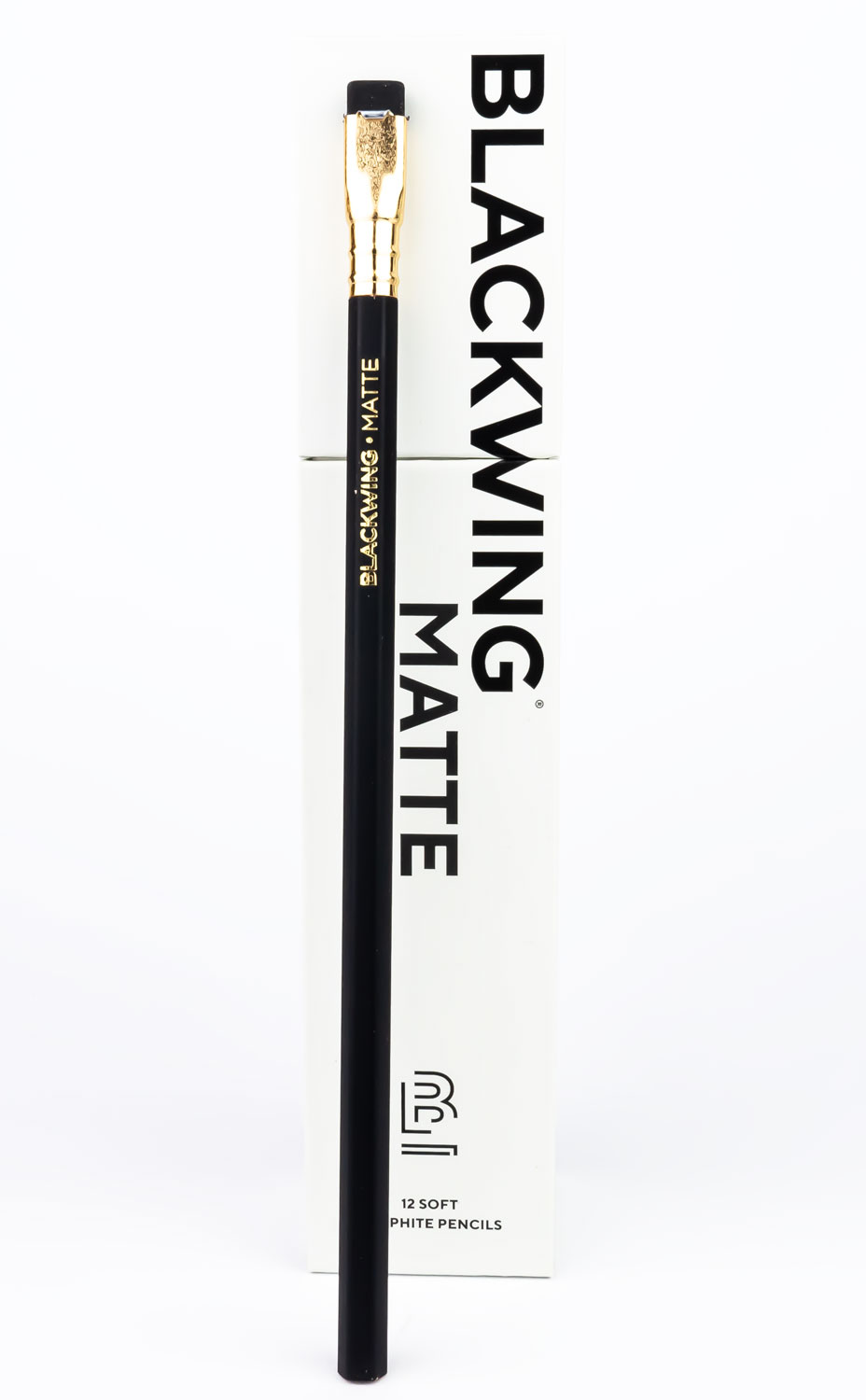 BLACKWING Matte Bleistift (12 St) Soft - 6B - schwarz