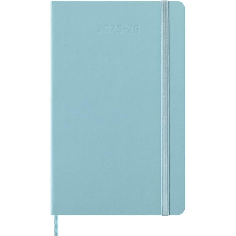 Moleskine Wochen-Notizkalender Large 18 Monate 2025-26 Hardcover Aquamarine