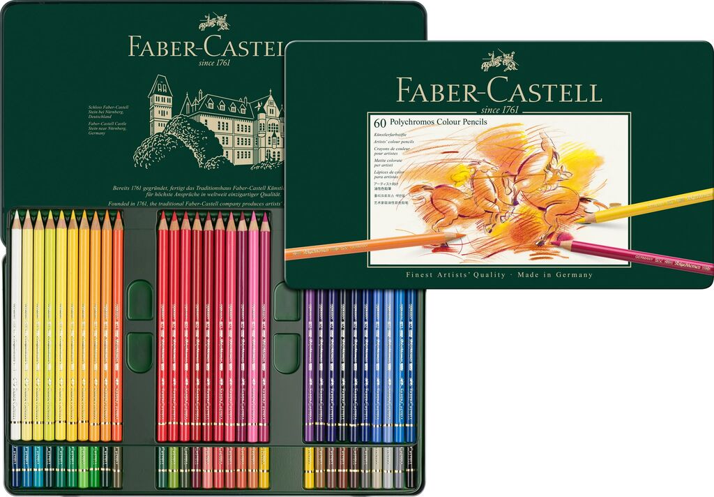 Faber-Castell Polychromos Farbstift 60er Metalletui 