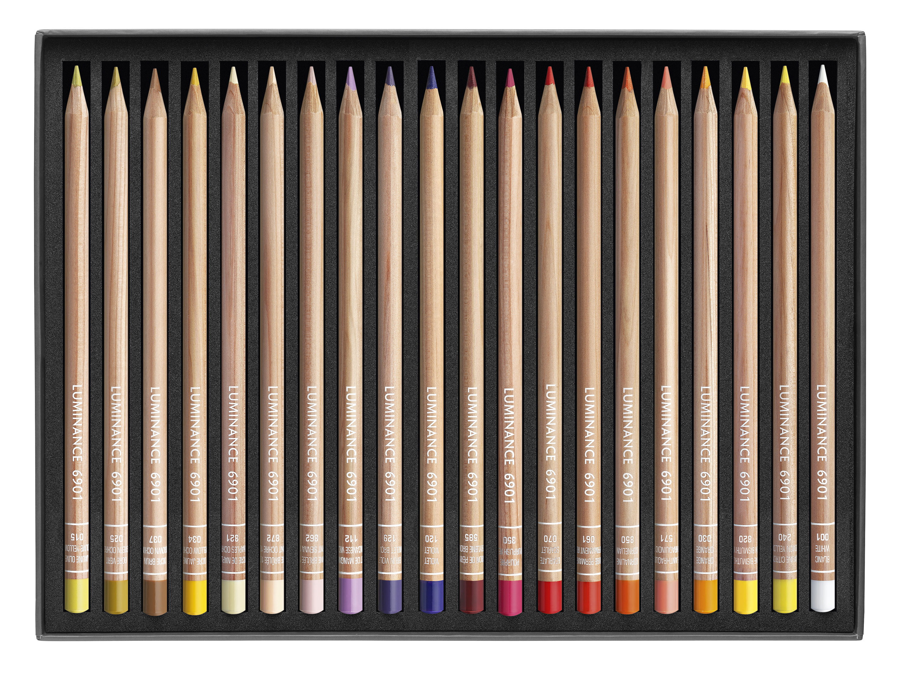 Caran d'Ache Luminance 6901 40er Set FSC zertifiziertes Holz