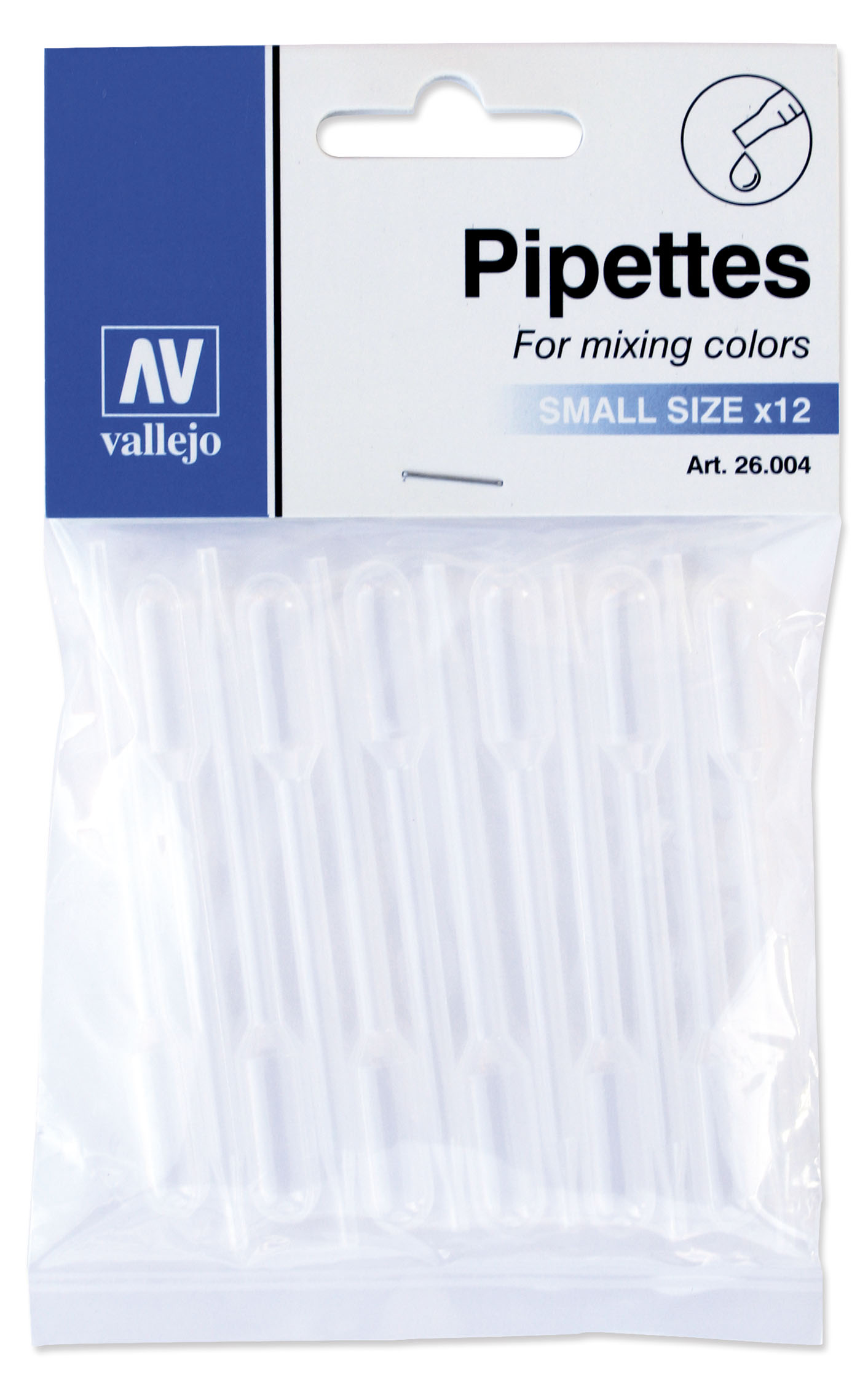 DELETE Vallejo Pipetten Small, 12 Stück