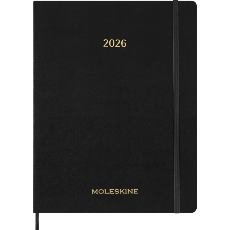 Moleskine Essential vertikaler Wochenkalender XXL 2026 