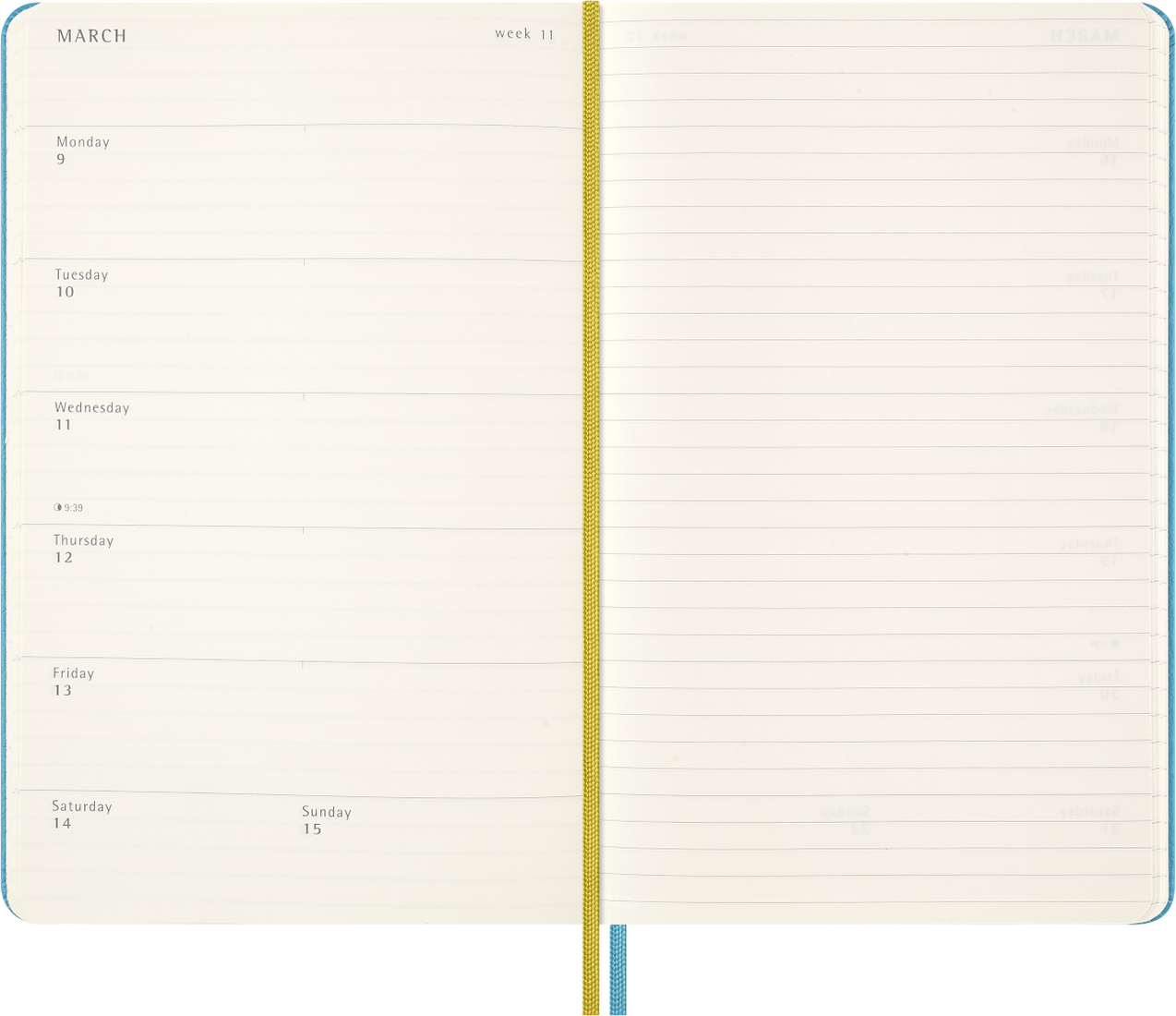 Moleskine Wochen-Notizkalender Pocket 18 Monate 2025-26 Hardcover Peanuts