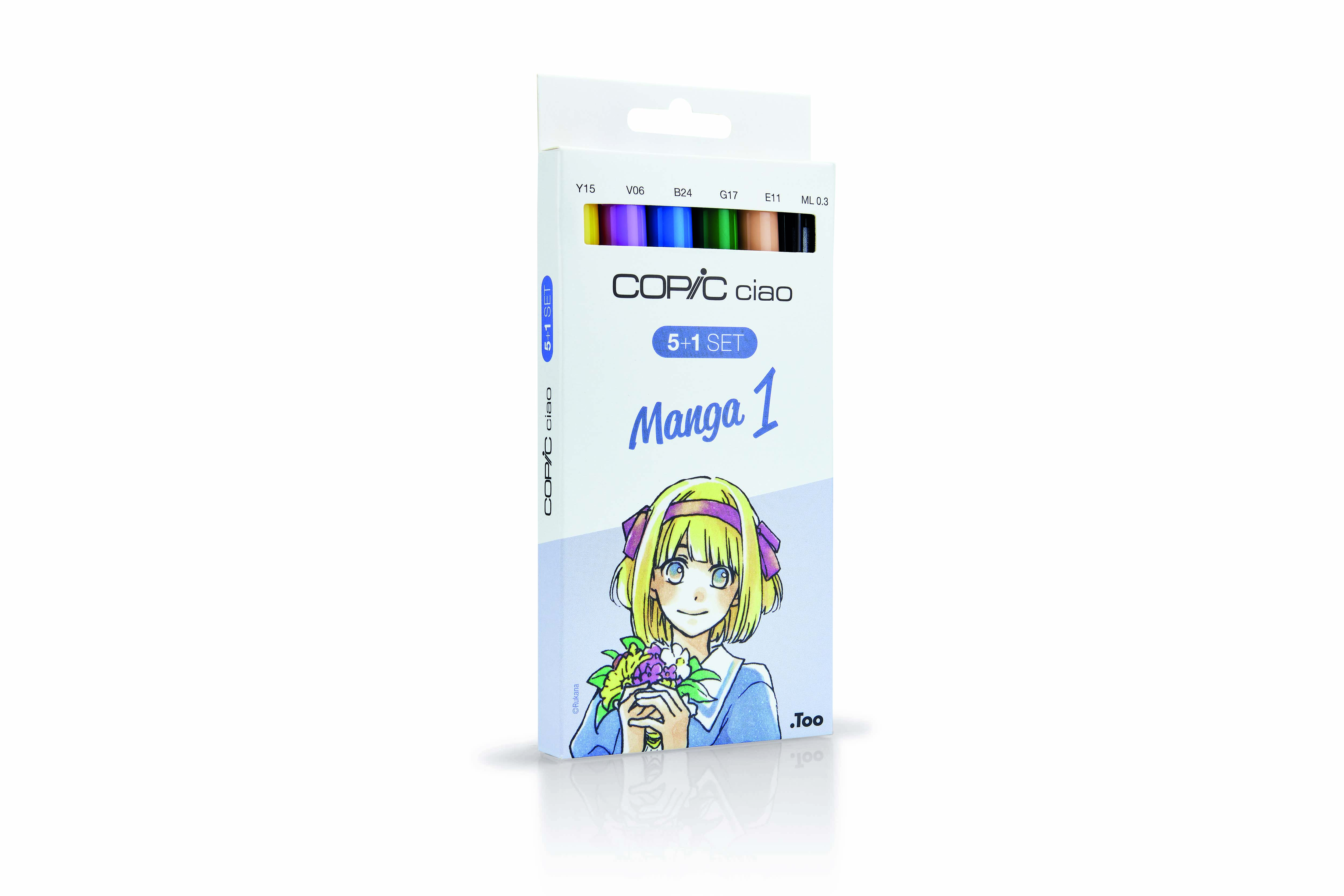 Copic Ciao 5+1 Set Manga 1