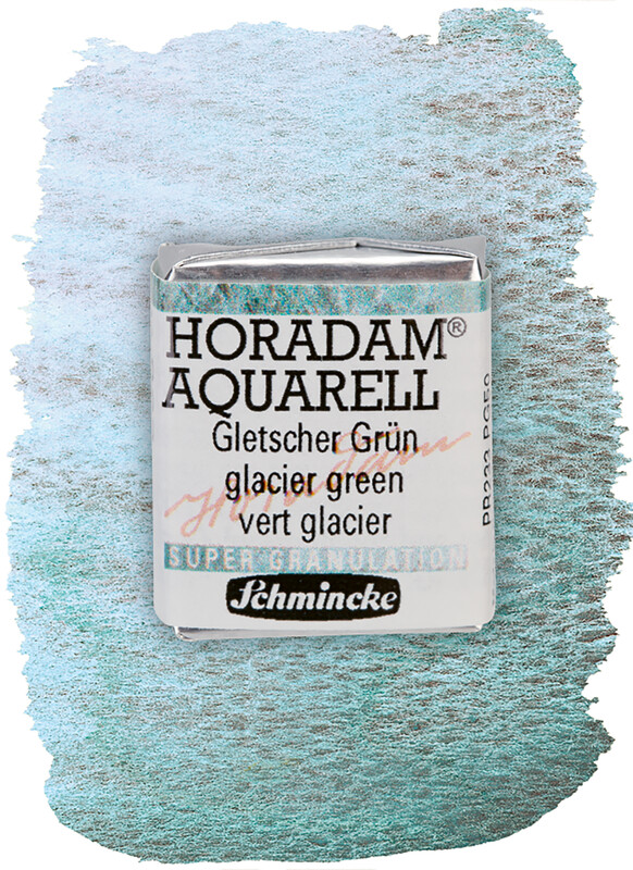 Jaxon Aquarellfarbe Permanent Gelb | 1/2 Napf | Hochwertige Künstler-Aquarellfarbe | Lichtecht & Farbintensiv