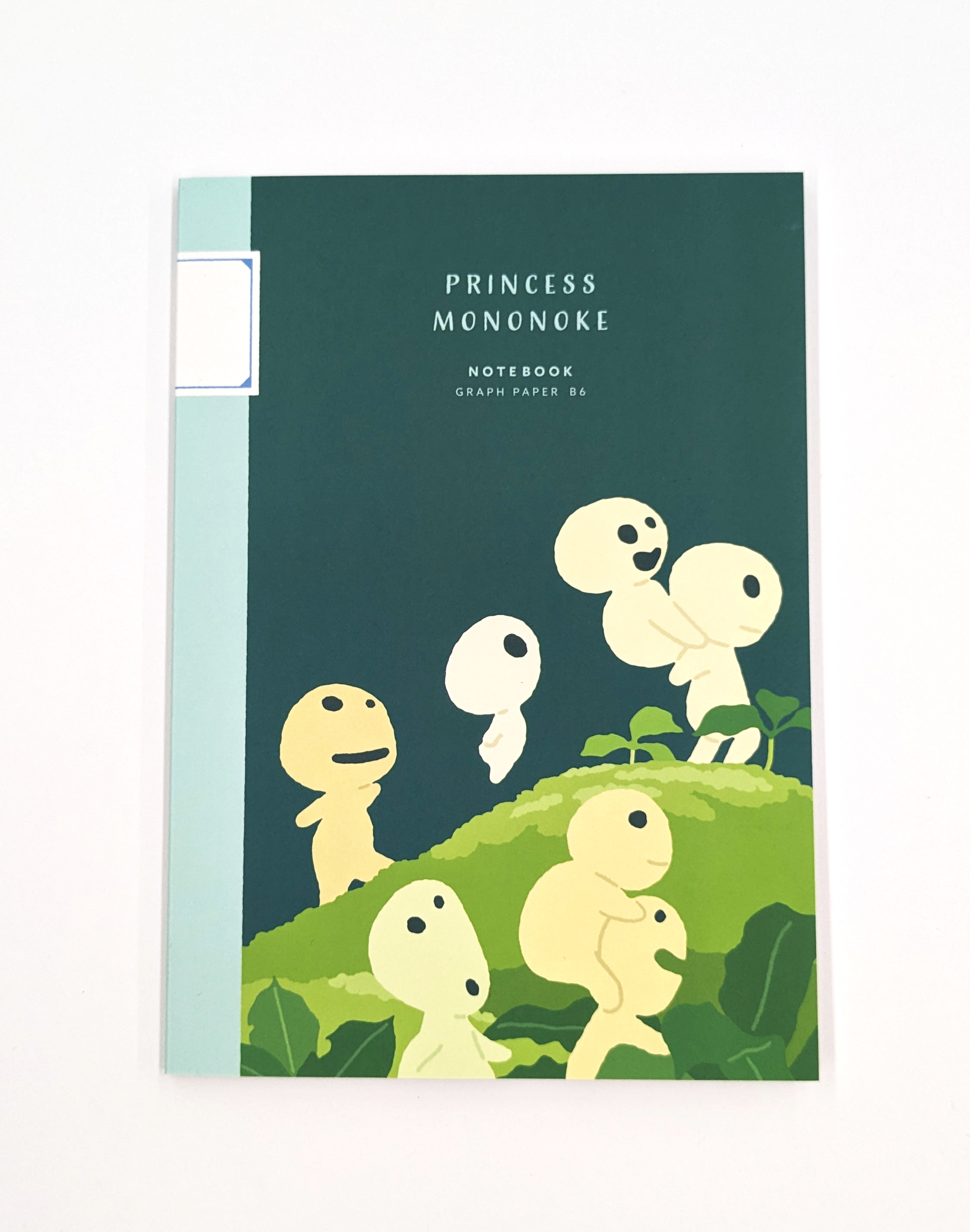 Studio Ghibli Notebook B6 Graph Paper 48 Seiten 