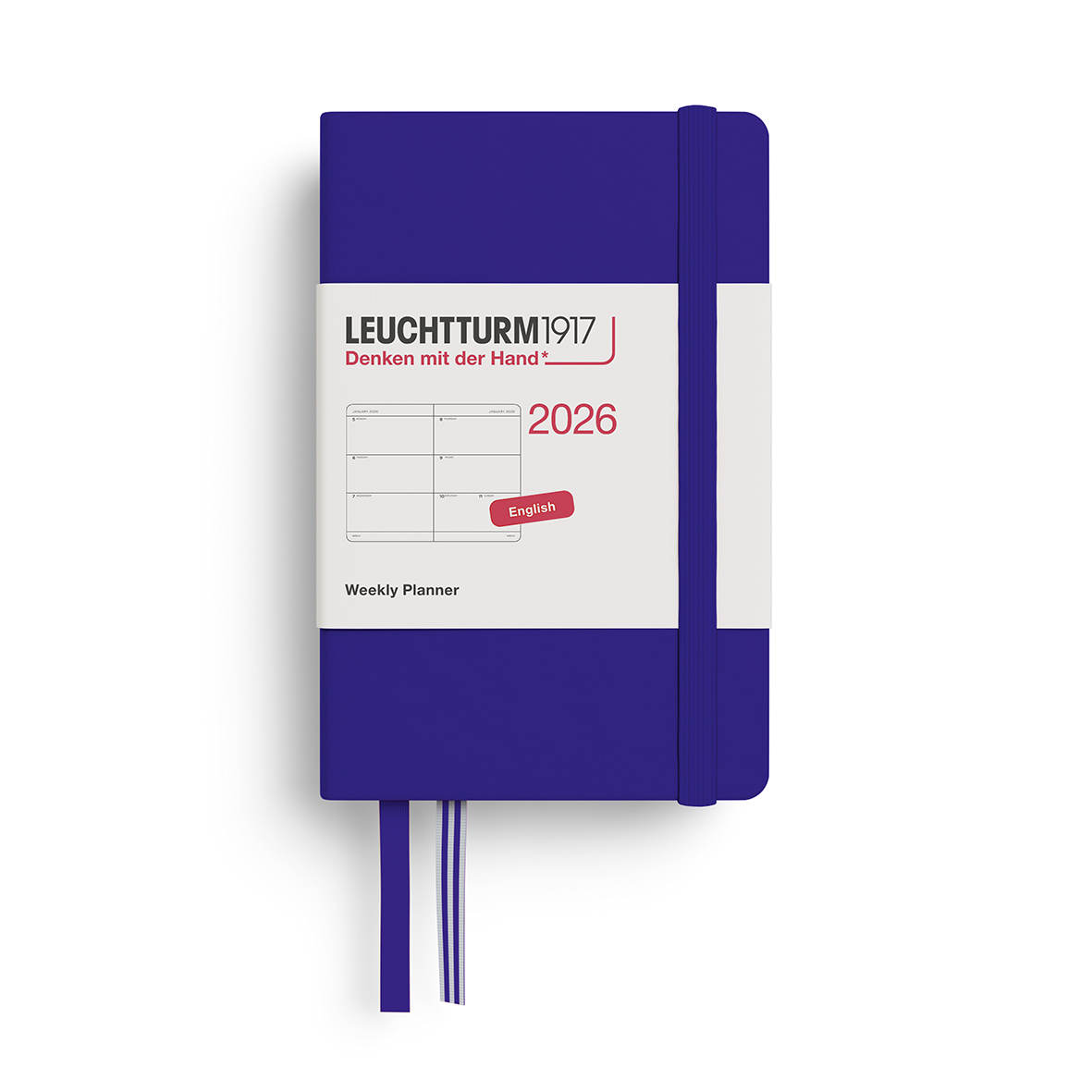 Leuchtturm Wochenkalender Mini (A7) 2026 