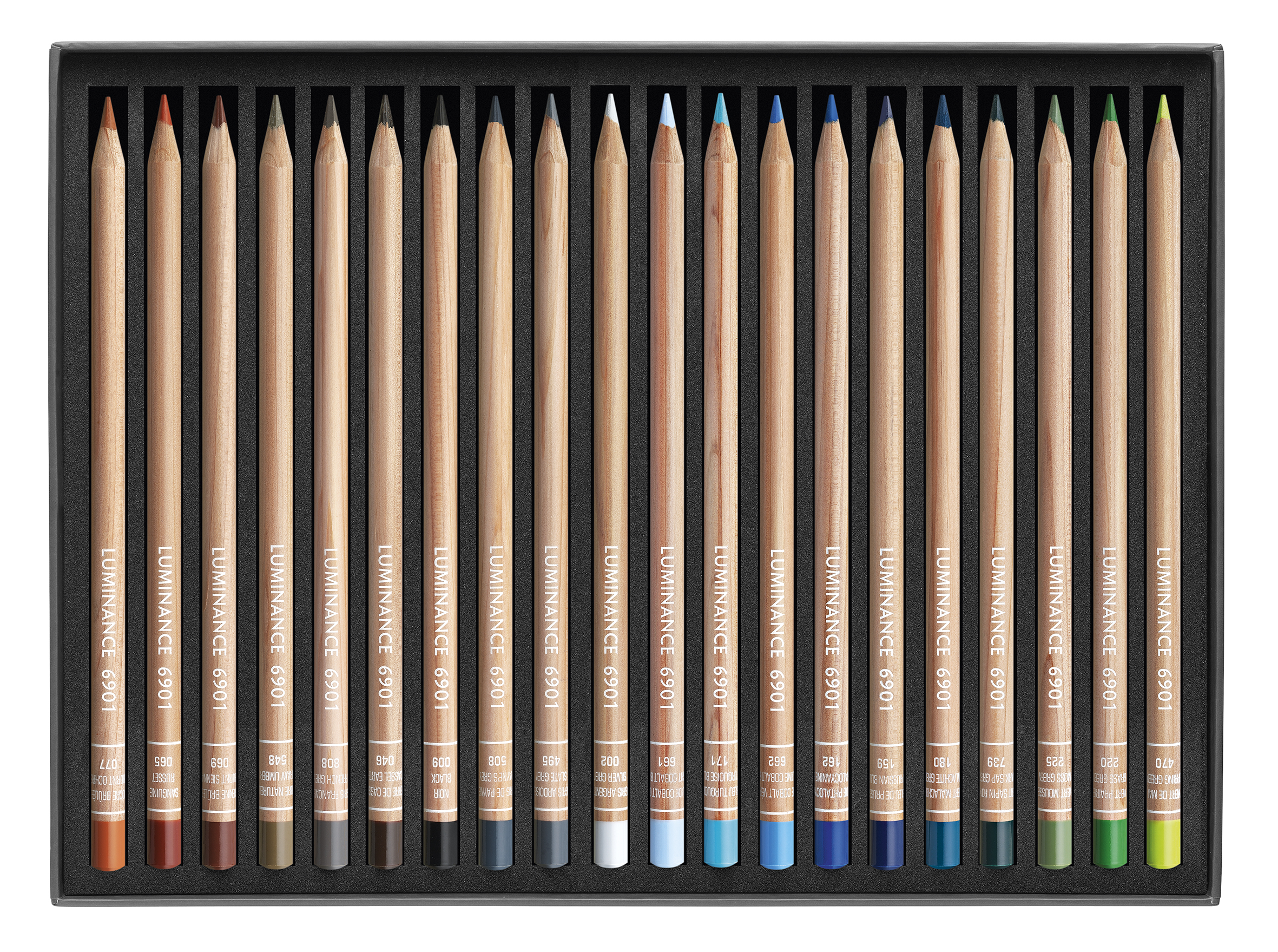 Caran d'Ache Luminance 6901 40er Set FSC zertifiziertes Holz
