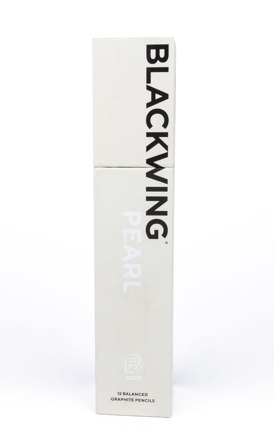 BLACKWING Pearl Bleistift (12 St) Balanced - 4B - weiß