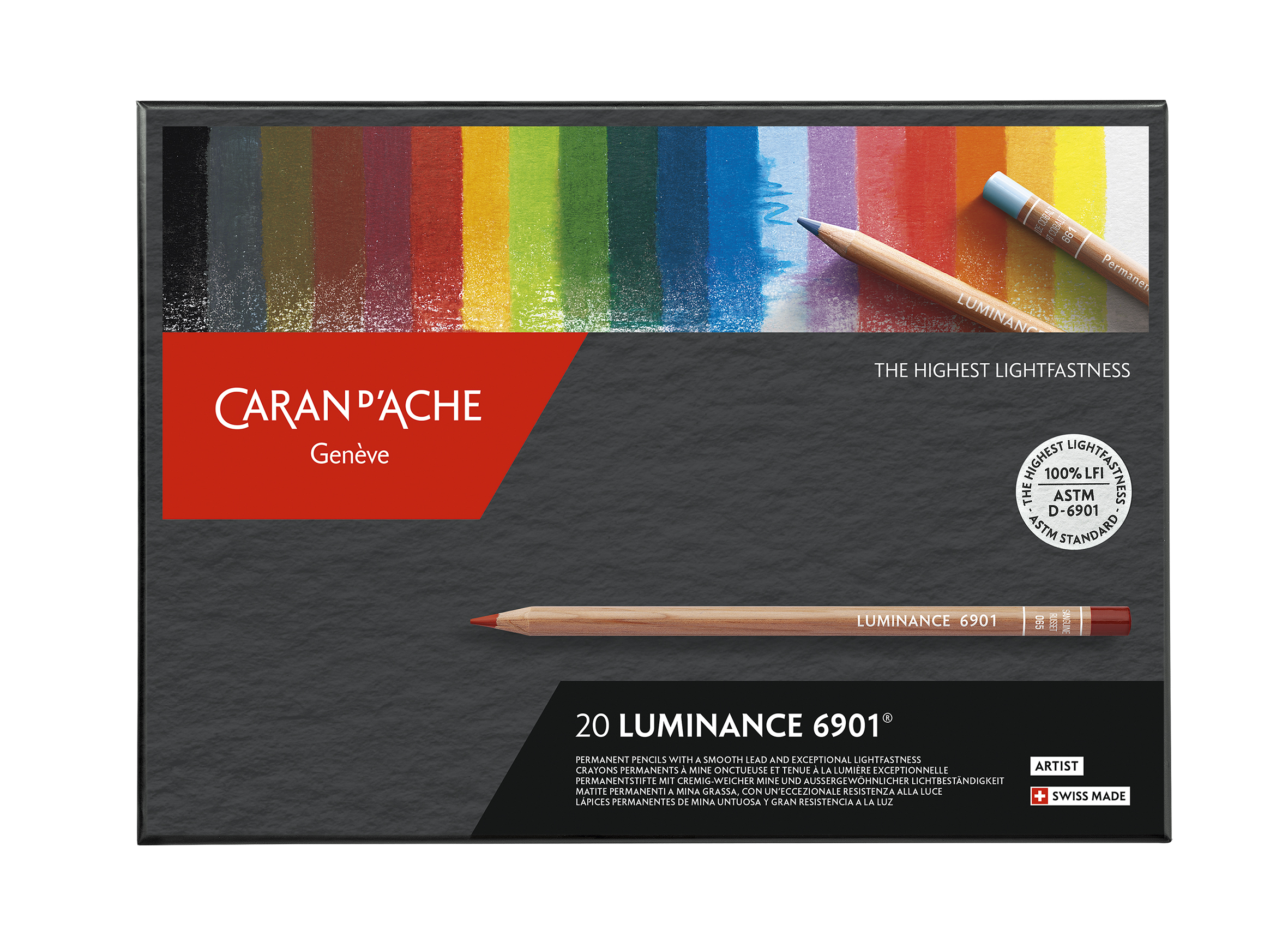 Caran d'Ache Luminance 6901 20er Set FSC zertifiziertes Holz